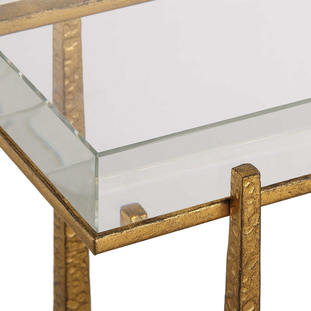 Uttermost Midas Thick Crystal Accent Table UT-24839