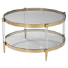 Uttermost Kellen Glass Coffee Table By Casagear Home UT-24895