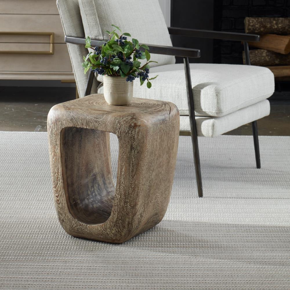 Uttermost 24901 Loophole - Accent Stool-18 Inches Tall and 16 Inches Wide