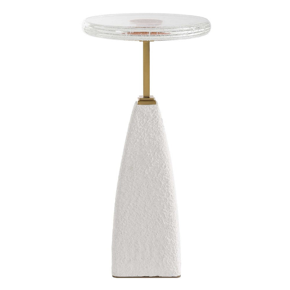 Uttermost Sora Glass Drink Table UT-24912