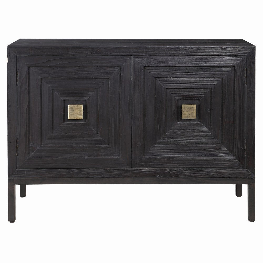 Uttermost Aiken Dark Walnut 2 Door Cabinet By Casagear Home