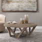 Uttermost Kendry Reclaimed Wood Coffee Table By Casagear Home UT-24928