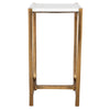 Uttermost Affinity White Marble Accent Table UT-24995