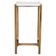 Uttermost Affinity White Marble Accent Table UT-24995