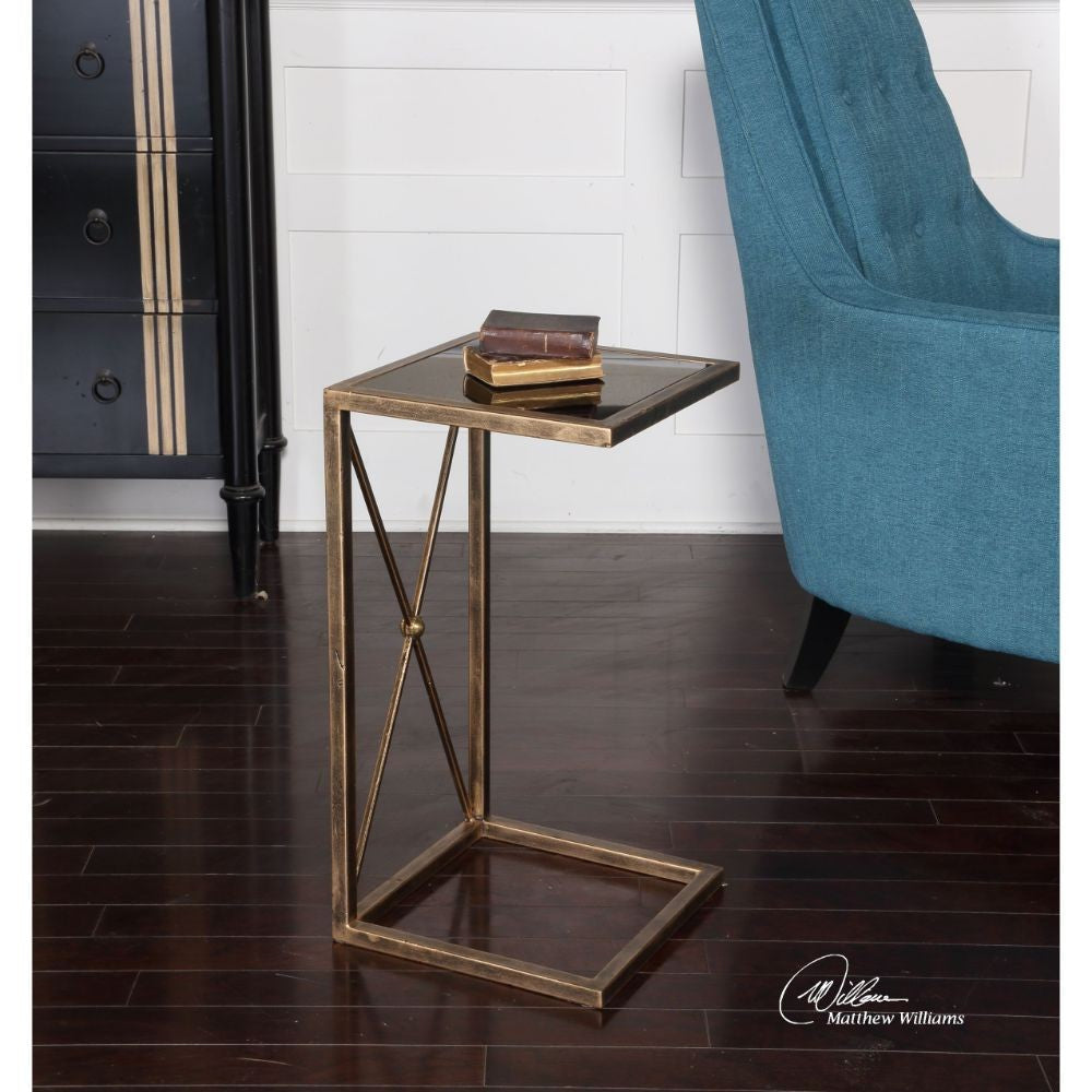 Zafina - 25 inch Side Table - 13 inches wide by 13 inches deep