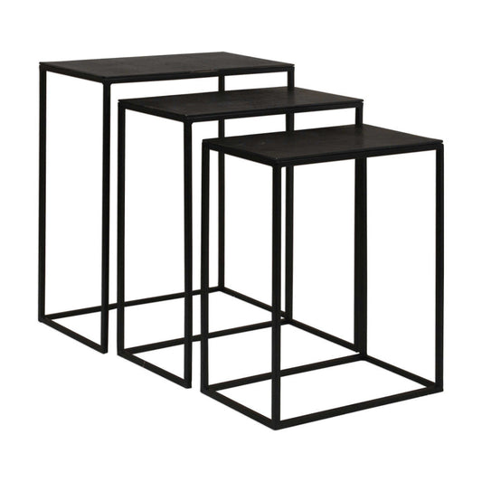 Uttermost Coreene Iron Nesting Tables S/3 By Casagear Home