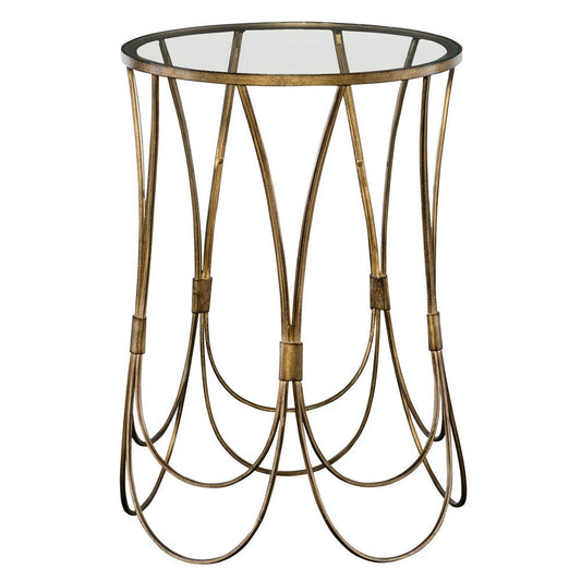 Uttermost Kalindra Gold Accent Table By Casagear Home