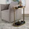 Uttermost Adia Antique Gold Accent Table By Casagear Home UT-25081