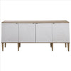 Uttermost Tightrope - 72 Inch 4 Door Modern Sideboard Cabinet