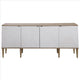 Uttermost Tightrope - 72 Inch 4 Door Modern Sideboard Cabinet