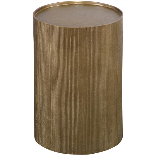 Adrina - 18 Inch Drum Accent Table