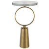 Uttermost Ringlet Brass Accent Table By Casagear Home