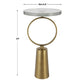 Uttermost Ringlet Brass Accent Table By Casagear Home UT-25178