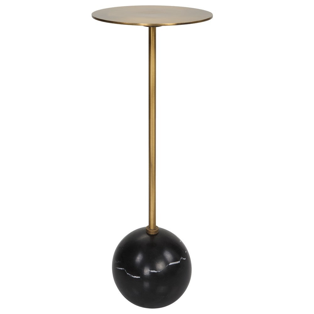 Uttermost Gimlet Brass Drink Table By Casagear Home UT-25181