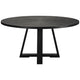 Uttermost Gidran Round Black Dining Table By Casagear Home UT-25206