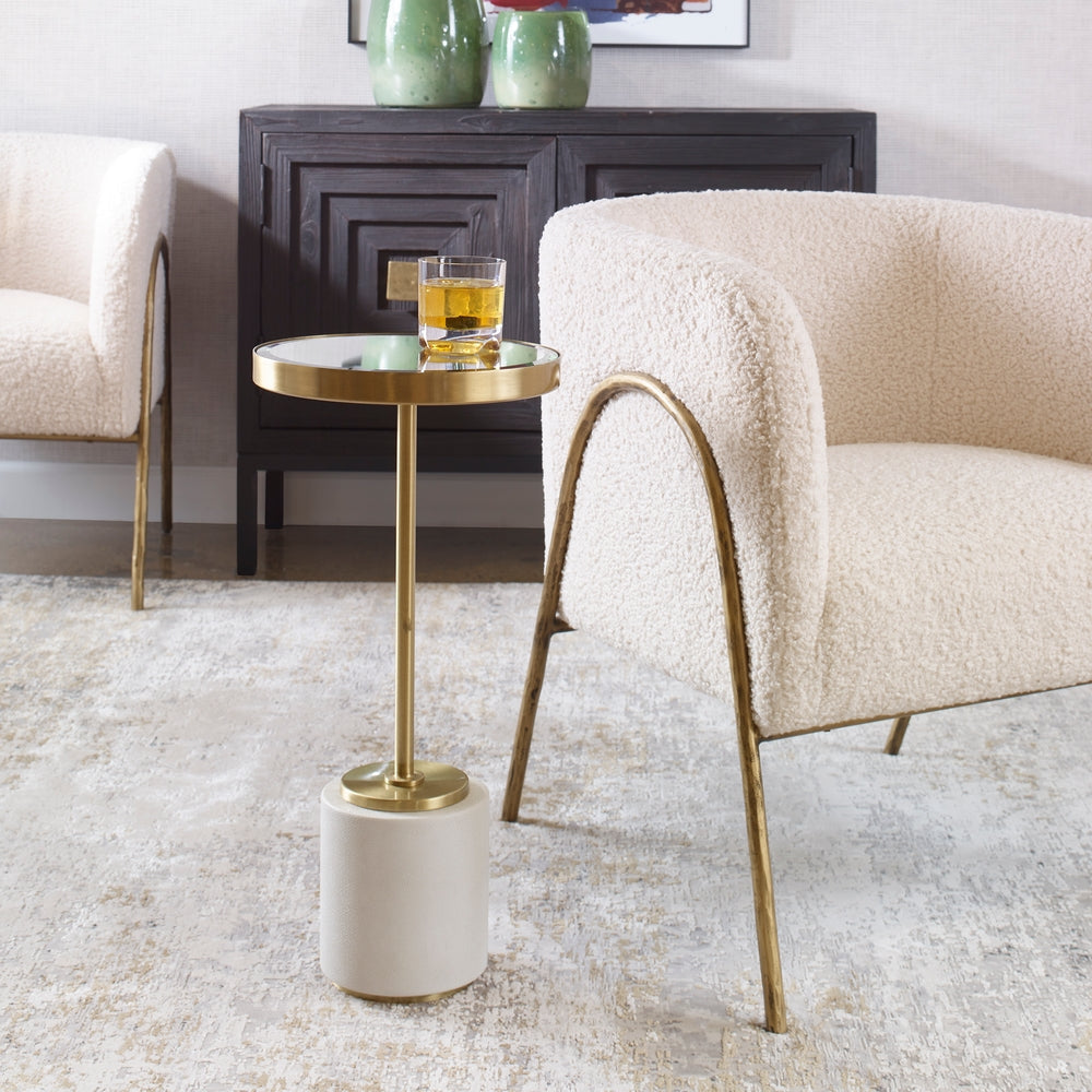 Laurier - Drink Table-24.75 Inches Tall and 11.75 Inches Wide