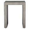 Uttermost Aerina Modern Gray End Table By Casagear Home UT-25214