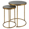 Uttermost Aragon - Nesting Table (Set of 2)-24 Inches Tall and 19.5 Inches Wide