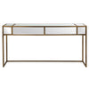Reflect - Console Table-32 Inches Tall and 62 Inches Wide