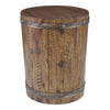 Ceylon - 24 inch Wine Barrel Accent Table