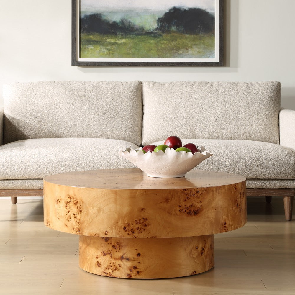 Uttermost Knots Poplar Round Coffee Table UT-25335