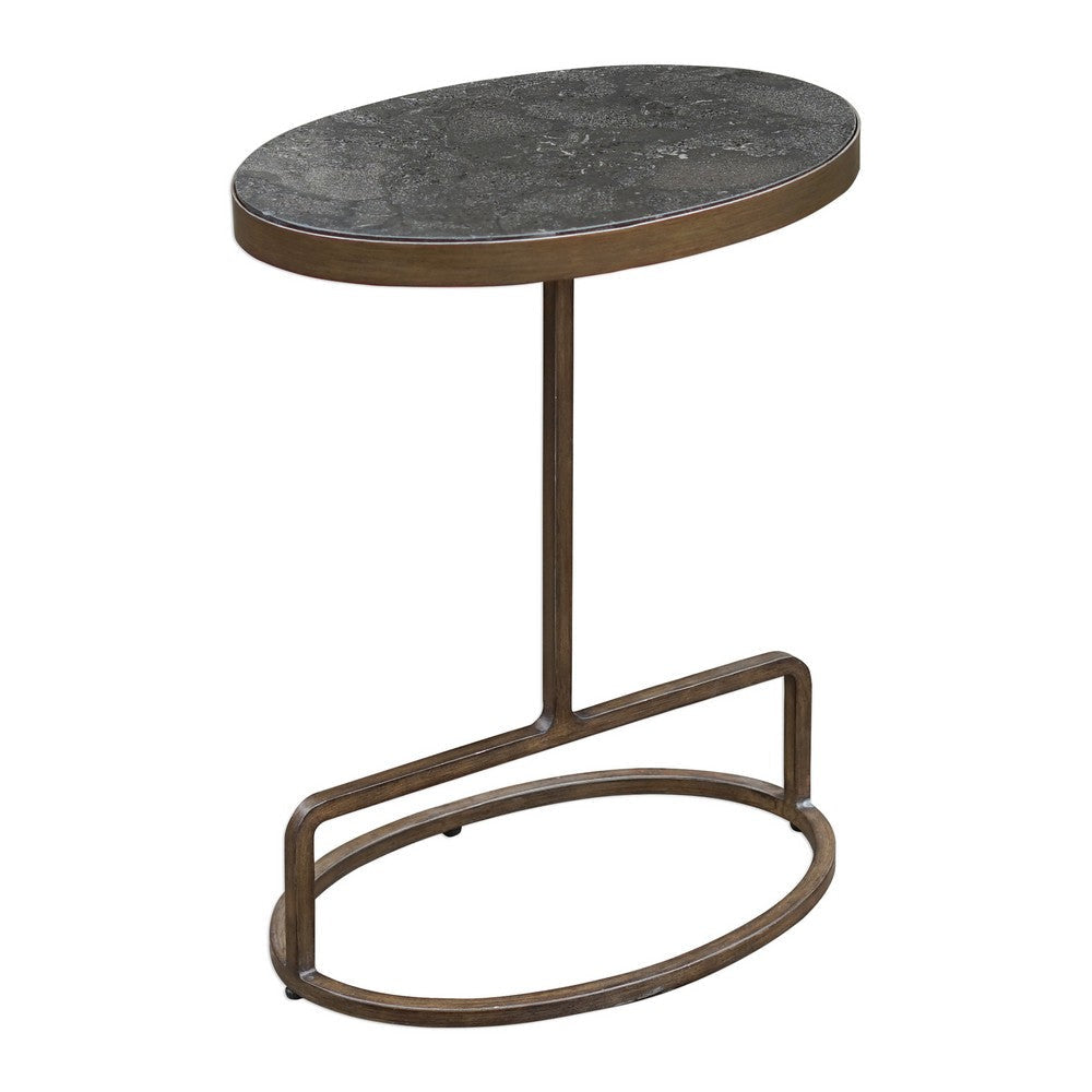 Uttermost Jessenia Stone Accent Table By Casagear Home UT-25348