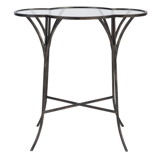Adhira - 24 inch Accent Table - 24 inches wide by 15.5 inches deep