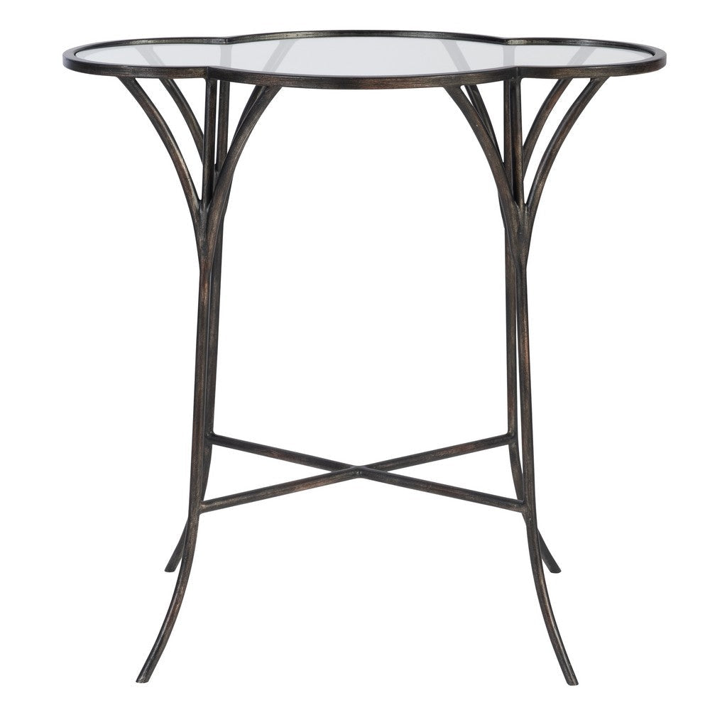 Adhira - 24 inch Accent Table - 24 inches wide by 15.5 inches deep