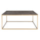 Trebon - 38 inch Modern Coffee Table