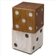 Roll The Dice - 24.75 Inch Accent Table