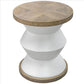 Uttermost Spool Geometric Side Table By Casagear Home