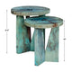 Uttermost Nadette Blue Nesting Tables S/2 By Casagear Home UT-25497