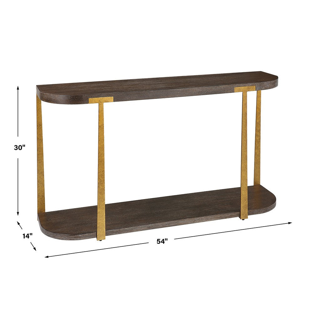 Uttermost Palisade Wood Console Table By Casagear Home UT-25556