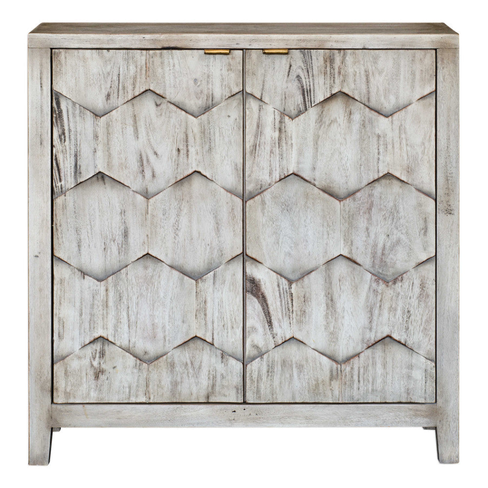 Uttermost Catori Smoked Ivory Console Cabinet By Casagear Home