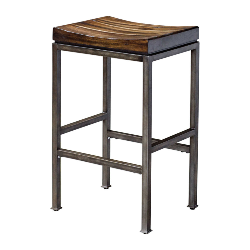 Beck - 30 inch Industrial Bar Stool