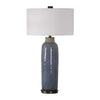 Uttermost Vicente Slate Blue Table Lamp By Casagear Home