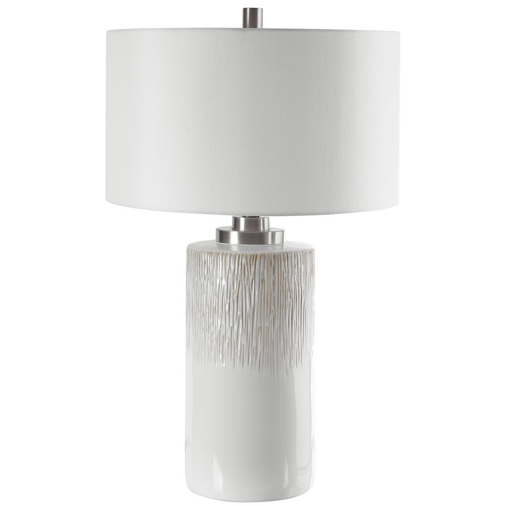 Uttermost Georgios Cylinder Table Lamp By Casagear Home UT-26354-1