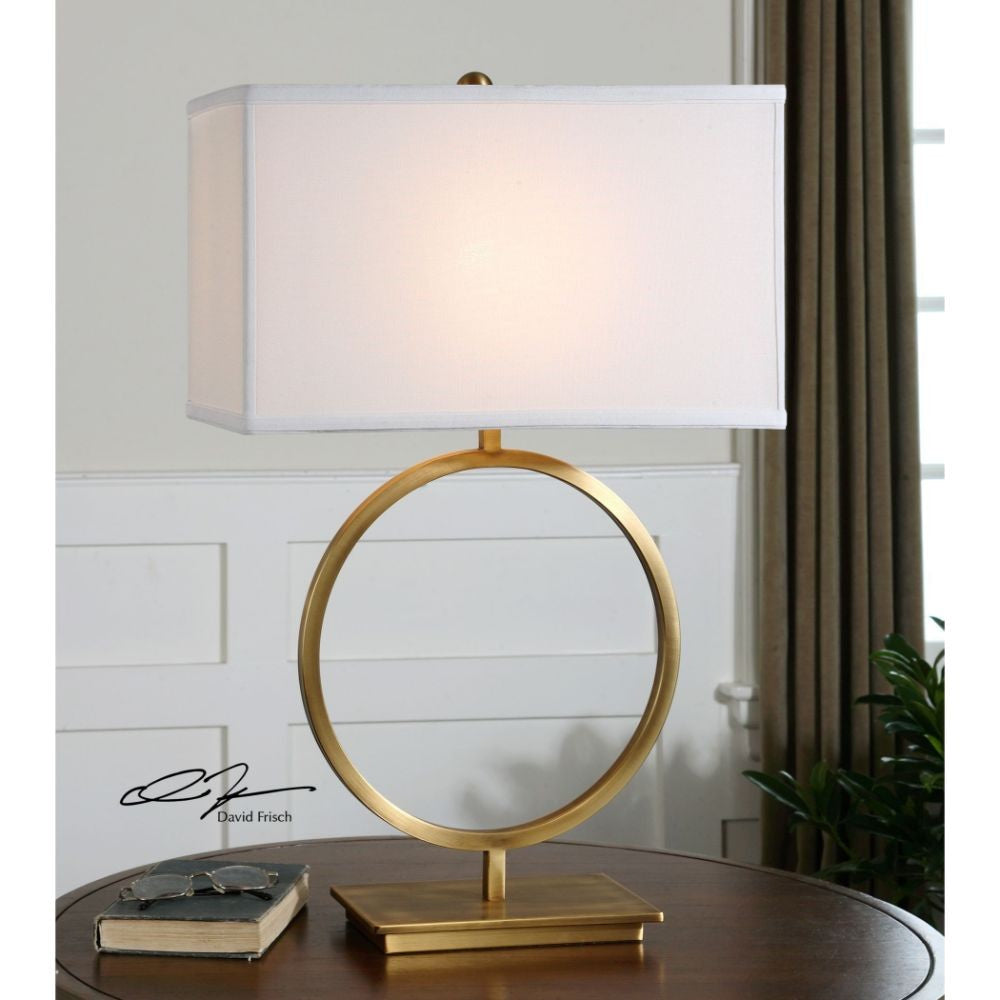 Uttermost Duara Circle Table Lamp By Casagear Home UT-26559-1