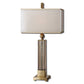 Uttermost Caecilia Amber Glass Table Lamp By Casagear Home