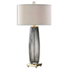 Uttermost Vilminore Gray Glass Table Lamp By Casagear Home