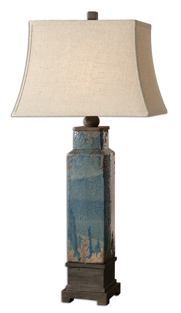 Uttermost Soprana Blue Table Lamp By Casagear Home