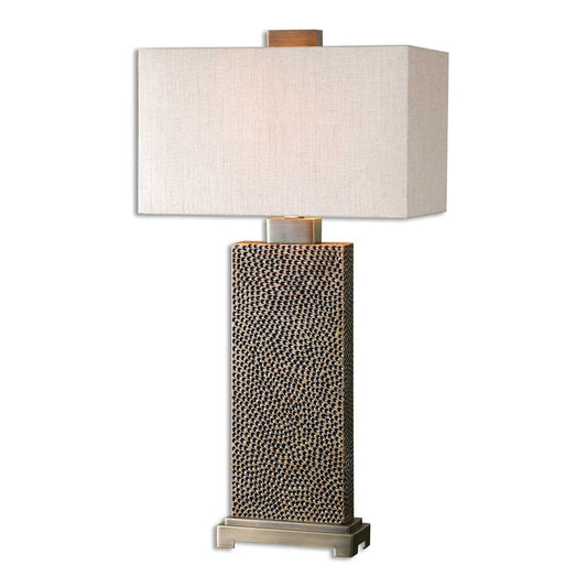Uttermost Canfield - 1 Light Table Lamp - 17 inches Wide by 10 inches deep
