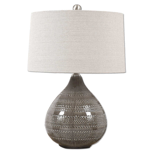 Uttermost Batova Smoke Gray Lamp By Casagear Home