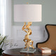 Uttermost Twisted Vines Gold Table Lamp By Casagear Home UT-27113-1