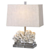 Uttermost Coral - 1 Light Table Lamp - 16 inches Wide by 10 inches deep