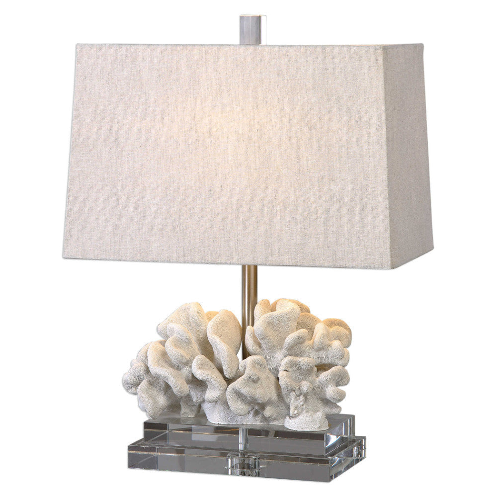 Uttermost Coral - 1 Light Table Lamp - 16 inches Wide by 10 inches deep
