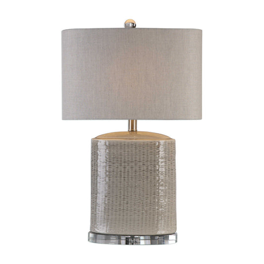 Uttermost Modica Taupe Ceramic Lamp By Casagear Home