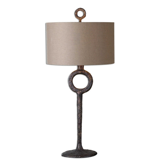 Uttermost Ferro - 1 Light Table Lamp - 16 inches Wide by 16 inches deep