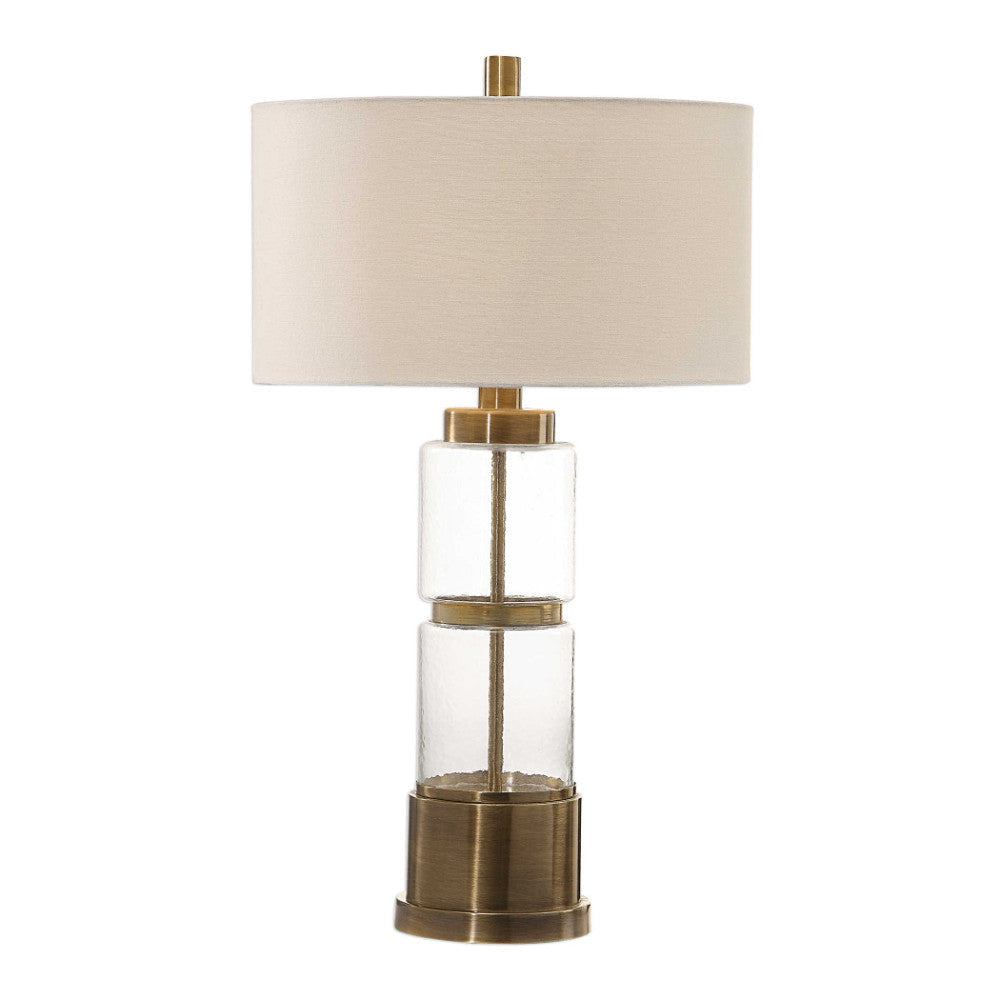 Uttermost Vaiga Glass Column Lamp By Casagear Home