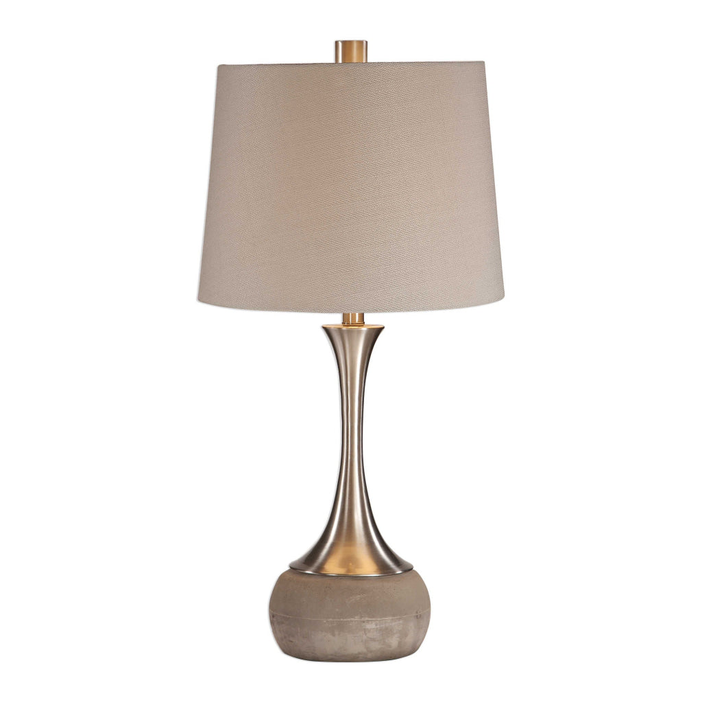 Uttermost Niah Brushed Nickel Lamp By Casagear Home